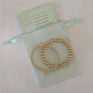 Enewton Gold Beaded Bracelets